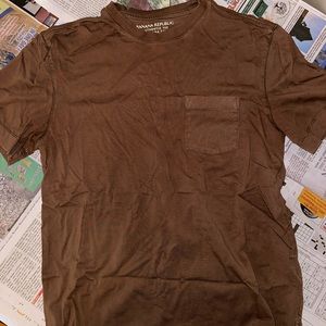 Mens Brown T Shirt